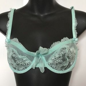 Baby blue designer collection bra